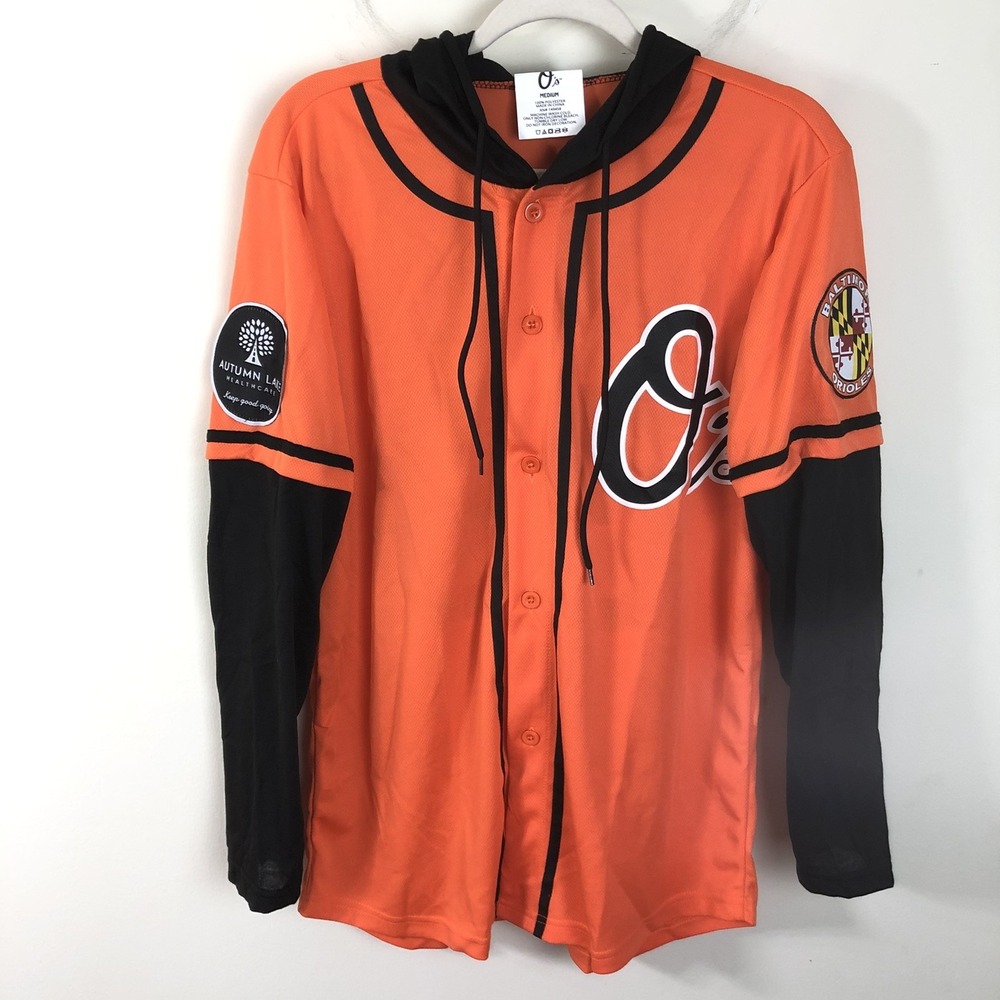 Baltimore Orioles Kyle Bradish #38 Jersey Hoodie SGA 3/28/26 Size M Orange New
